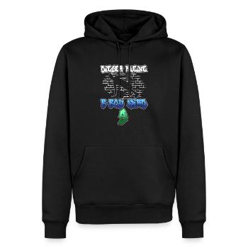 Dieser Kleine B-Boy Wird 9 - Breakdance - Männer Premium Bio Hoodie - Schwarz - Vorne - Nico (187cm)