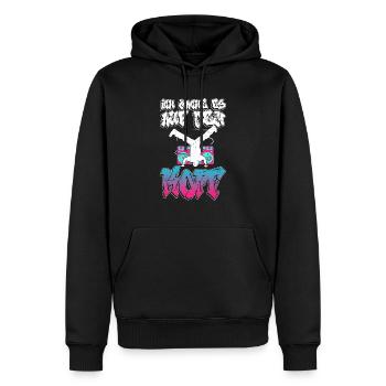 Ich Mache Es Auf Dem Kopf - Breakdance Breakdancer - Männer Premium Bio Hoodie - Schwarz - Vorne - Nico (187cm)