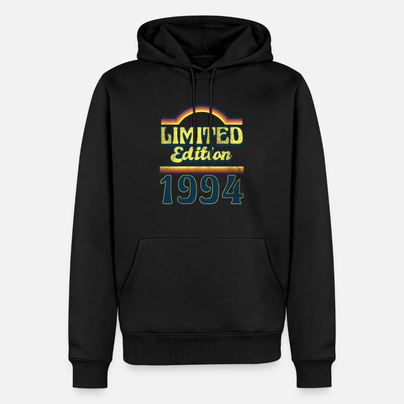 Edition Limitée Millésime 1994 - Sweat à capuche Premium bio Homme - noir