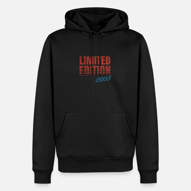 Édition Limitée 2005 Millésime - Sweat à capuche Premium bio Homme - noir