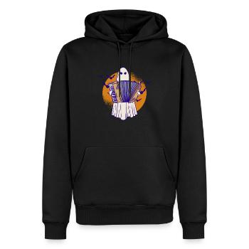 Geist Akkordeon Akkordeonspieler Akkordeonspieler - Männer Premium Bio Hoodie - Schwarz - Vorne - Nico (187cm)