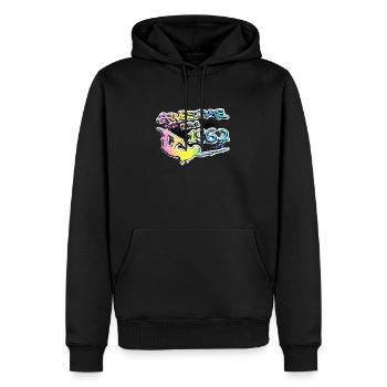 Awesome since 1962. Wakeboard Lifestyle Vintage - Männer Premium Bio Hoodie - Schwarz - Vorne - Nico (187cm)