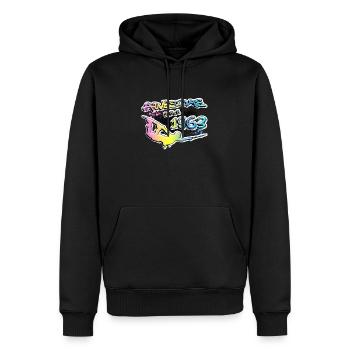 Awesome since 1963. Wakeboard Lifestyle Vintage - Männer Premium Bio Hoodie - Schwarz - Vorne - Nico (187cm)
