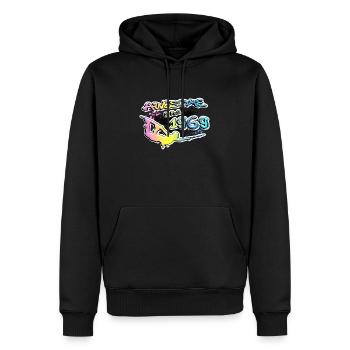 Awesome since 1969. Wakeboard Lifestyle Vintage - Männer Premium Bio Hoodie - Schwarz - Vorne - Nico (187cm)