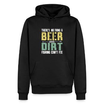Metaldetektor Schatzsucher Schatzsuche - Männer Premium Bio Hoodie - Schwarz - Vorne - Nico (187cm)
