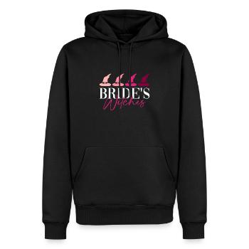 Brauthexen - Bachelorette Party Bride Squad - Männer Premium Bio Hoodie - Schwarz - Vorne - Nico (187cm)