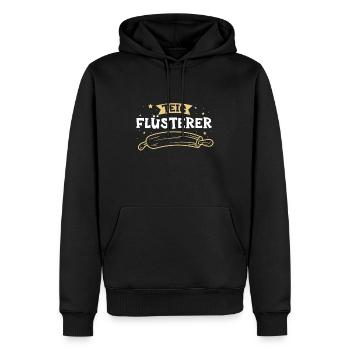 Sanitäter & Sani I Rettungsdienst I Notarzt - Männer Premium Bio Hoodie - Schwarz - Vorne - Nico (187cm)