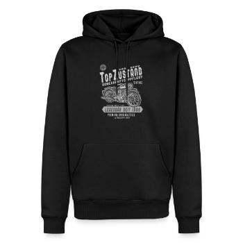 1996 Biker Top Zustand, Legendär, Legende, Bike, - Männer Premium Bio Hoodie - Schwarz - Vorne - Nico (187cm)