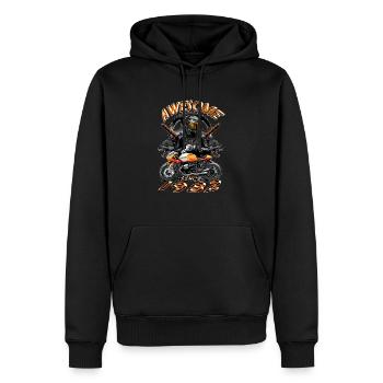 Awesome since 1982, Biker Geburtstag - Männer Premium Bio Hoodie - Schwarz - Vorne - Nico (187cm)
