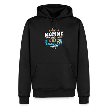 Proud Mommy of a 2nd Grade Class of 2023 - Men’s Premium Organic Hoodie - black - Front - Nico (187cm)
