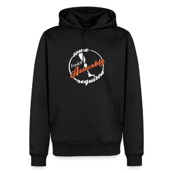 Un assemblage bizarre nécessitait une prothèse amusante - Sweat à capuche Premium bio Homme - noir - Devant - Nico (187cm)