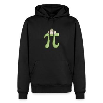 Key Lime Pi - Lustiger Mathe-Lehrer zum Pi-Tag - Männer Premium Bio Hoodie - Schwarz - Vorne - Nico (187cm)