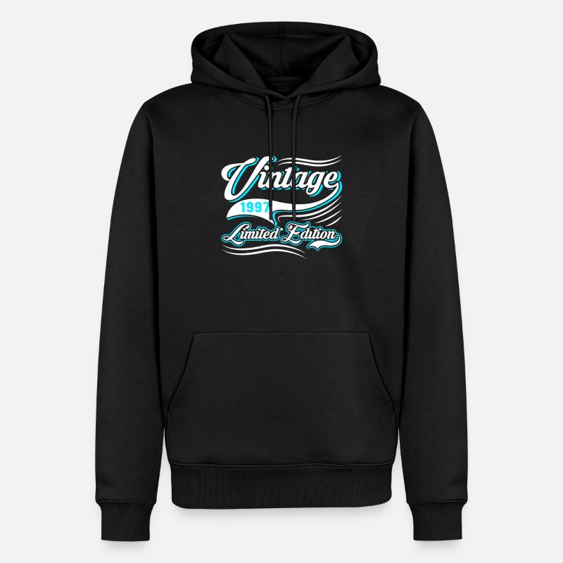 Edition Limitée Millésime 1997 - Sweat à capuche Premium bio Homme - noir