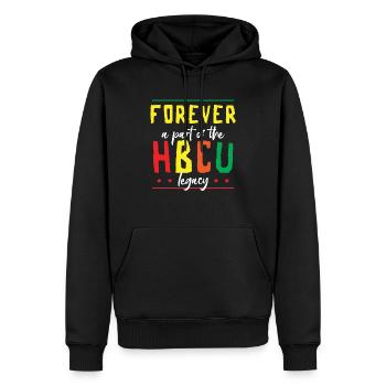 Coyote Hunter - Men’s Premium Organic Hoodie - black - Front - Nico (187cm)