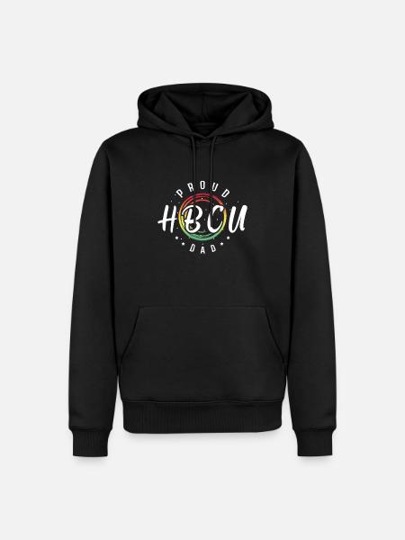 Coyote Jäger - Männer Premium Bio Hoodie - Schwarz