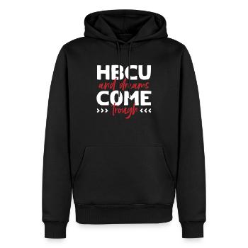 Coyote Hunter - Men’s Premium Organic Hoodie - black - Front - Nico (187cm)