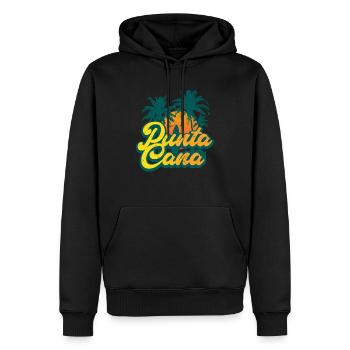 Sommerurlaub Karibik Dominikanische Republik - Männer Premium Bio Hoodie - Schwarz - Vorne - Nico (187cm)