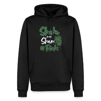 Lustige Irische Saint Patricks Day Shake Your - Männer Premium Bio Hoodie - Schwarz - Vorne - Nico (187cm)