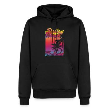 Reise nach Thailand Railay Beach Krabi - Männer Premium Bio Hoodie - Schwarz - Vorne - Nico (187cm)