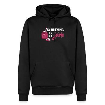 Gardening Is My Jam Jar Funny Gärtner Pflanzen - Männer Premium Bio Hoodie - Schwarz - Vorne - Nico (187cm)