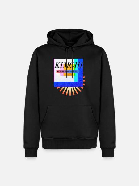 kimchi definition Koreanisch Spruch Englisch - Männer Premium Bio Hoodie - Schwarz