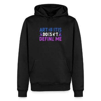 Arthritis Definiert Mich Nicht Rheumatoide - Männer Premium Bio Hoodie - Schwarz - Vorne - Nico (187cm)