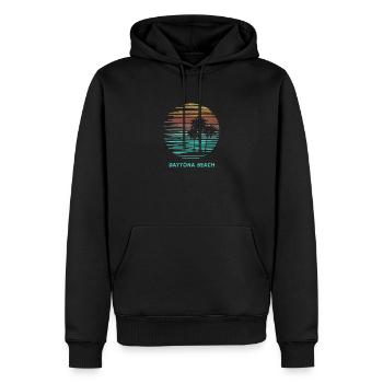 Daytona Beach Florida Cooler Souvenir-Urlaub - Männer Premium Bio Hoodie - Schwarz - Vorne - Nico (187cm)