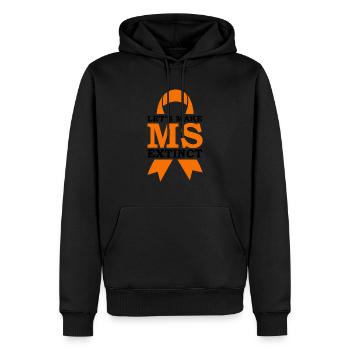 Ms-bewusstsein Lasst Uns Die Multiple Sklerose - Männer Premium Bio Hoodie - Schwarz - Vorne - Nico (187cm)