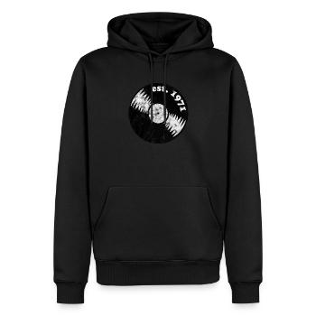 1971 Musik Geburtstag Geschenk - Männer Premium Bio Hoodie - Schwarz - Vorne - Nico (187cm)