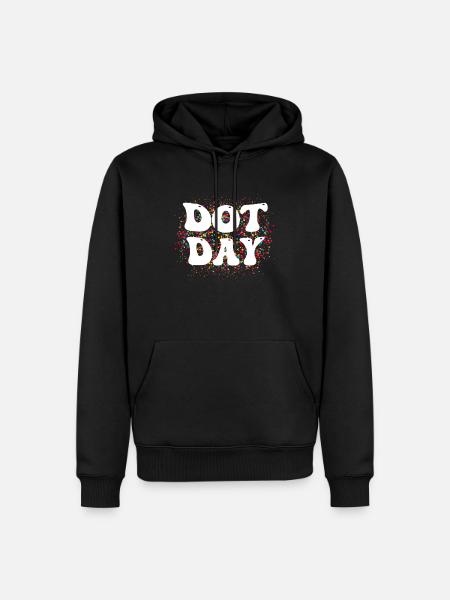 Happy International Dot Day 2023 - Men’s Premium Organic Hoodie - black