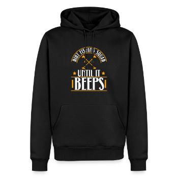 Metalldetektor Sondengänger Team Schatzsuche - Männer Premium Bio Hoodie - Schwarz - Vorne - Nico (187cm)