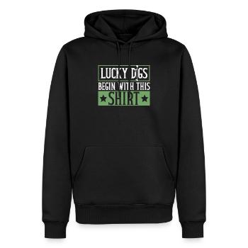 Metalldetektor Ausgrabung Schatzsuche Sondengänger - Männer Premium Bio Hoodie - Schwarz - Vorne - Nico (187cm)
