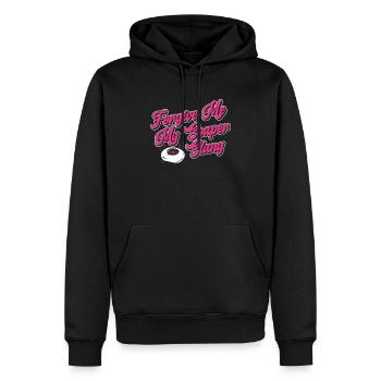 savon fabrication savon savonnière savonnerie savon chaudière - Sweat à capuche Premium bio Homme - noir - Devant - Nico (187cm)