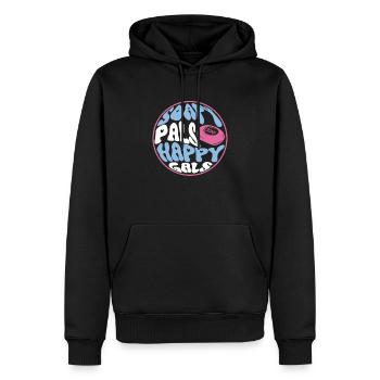 savon fabrication savon savonnière savonnerie savon chaudière - Sweat à capuche Premium bio Homme - noir - Devant - Nico (187cm)