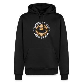 soap soap making soap maker soap boiler - Men’s Premium Organic Hoodie - black - Front - Nico (187cm)