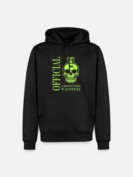 Official absinthe taster - Men’s Premium Organic Hoodie - black