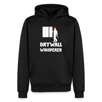 Drywall Installer Drywaller Drywall Finisher - Men’s Premium Organic Hoodie - black - Front - Nico (187cm)