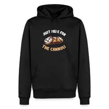 Cannoli Baker Italienisches Gebäck Dessert Lustig - Männer Premium Bio Hoodie - Schwarz - Vorne - Nico (187cm)