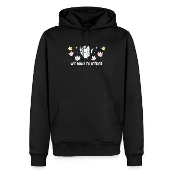 Pangender - Pangender Pride - Pangender Flag - Männer Premium Bio Hoodie - Schwarz - Vorne - Nico (187cm)