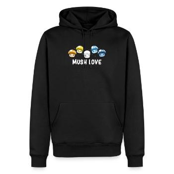 Aroace - Aroace Pride - Aroace Flag - Cute Aroace - Männer Premium Bio Hoodie - Schwarz - Vorne - Nico (187cm)