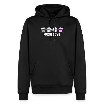 Asexual - Asexual Pride - Asexual Flag - Männer Premium Bio Hoodie - Schwarz - Vorne - Nico (187cm)
