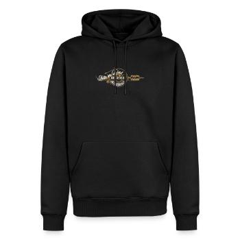 Tinte im Blut Kunst auf der Haut Tätowierer - Männer Premium Bio Hoodie - Schwarz - Vorne - Nico (187cm)