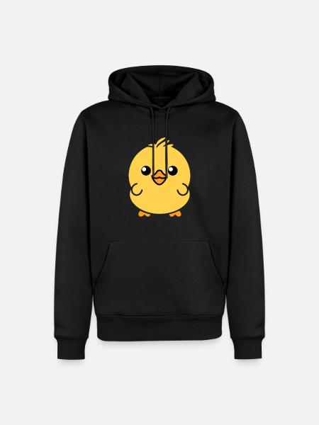 Petit poussin - Sweat à capuche Premium bio Homme - noir