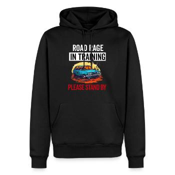 Neue Fahrschüler Mädchen Frauen Mutter Tochter - Männer Premium Bio Hoodie - Schwarz - Vorne - Nico (187cm)
