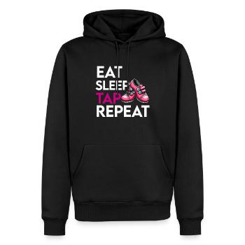 Tap Dance Teacher Appreciation For Women Girls - Men’s Premium Organic Hoodie - black - Front - Nico (187cm)