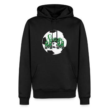 Fußball-Mama - Männer Premium Bio Hoodie - Schwarz - Vorne - Nico (187cm)