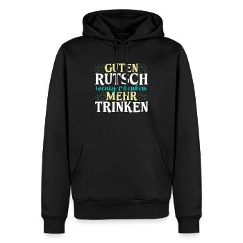 Neujahr Feuerwerk Silvester - Männer Premium Bio Hoodie - Schwarz - Vorne - Nico (187cm)