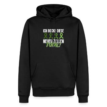 Cellules souches Thérapie par cellules souches Don de cellules souches - Sweat à capuche Premium bio Homme - noir - Devant - Nico (187cm)