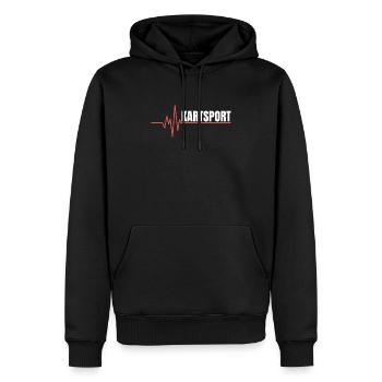 Motorsport Pulse Kartsport Racing - Sweat à capuche Premium bio Homme - noir - Devant - Nico (187cm)