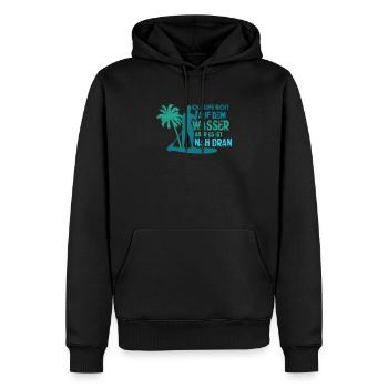Stand up paddle Fahrer Lustiges Sup Board Fahrer - Männer Premium Bio Hoodie - Schwarz - Vorne - Nico (187cm)